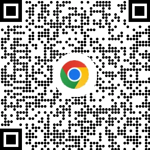 QR Code pour télécharger le navigateur Chrome sur des appareils mobiles